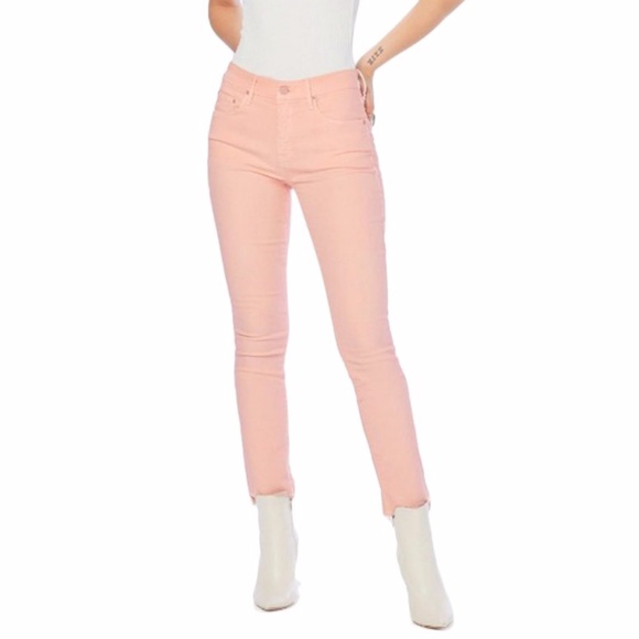 MOTHER Denim - Mother The Looker Frayed Step Hem Ankle Jeans